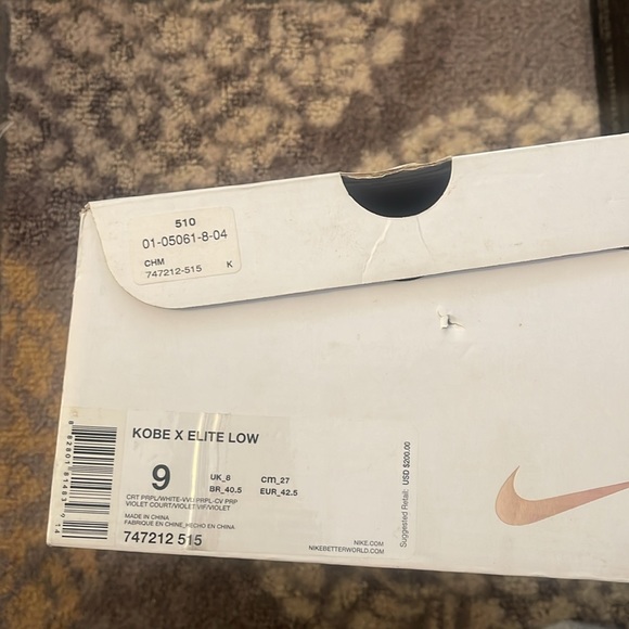 Nike Kobe elite size 9 - Picture 3 of 9